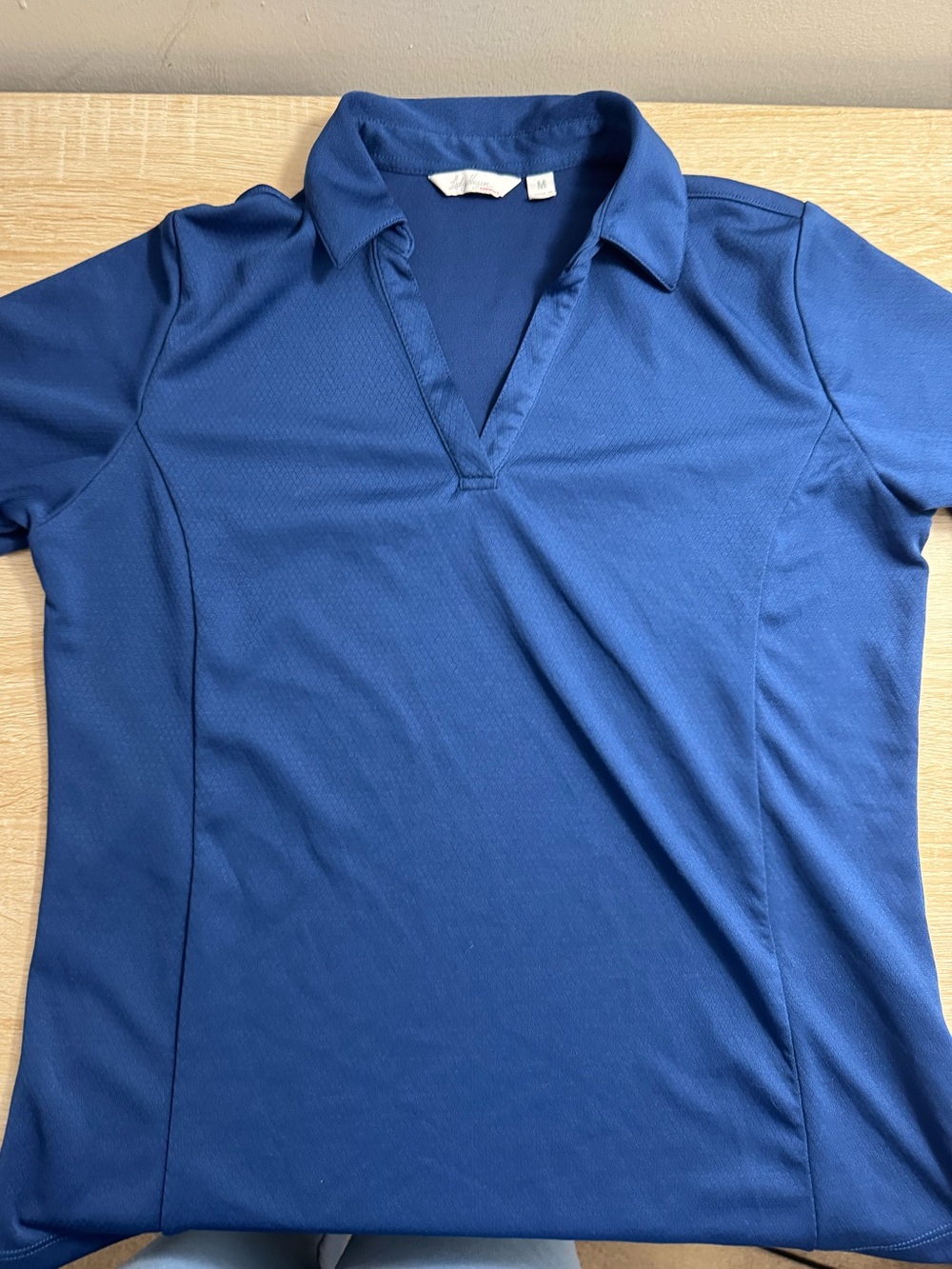 Lady Hagen Women's Royal Blue V-Neck Polo